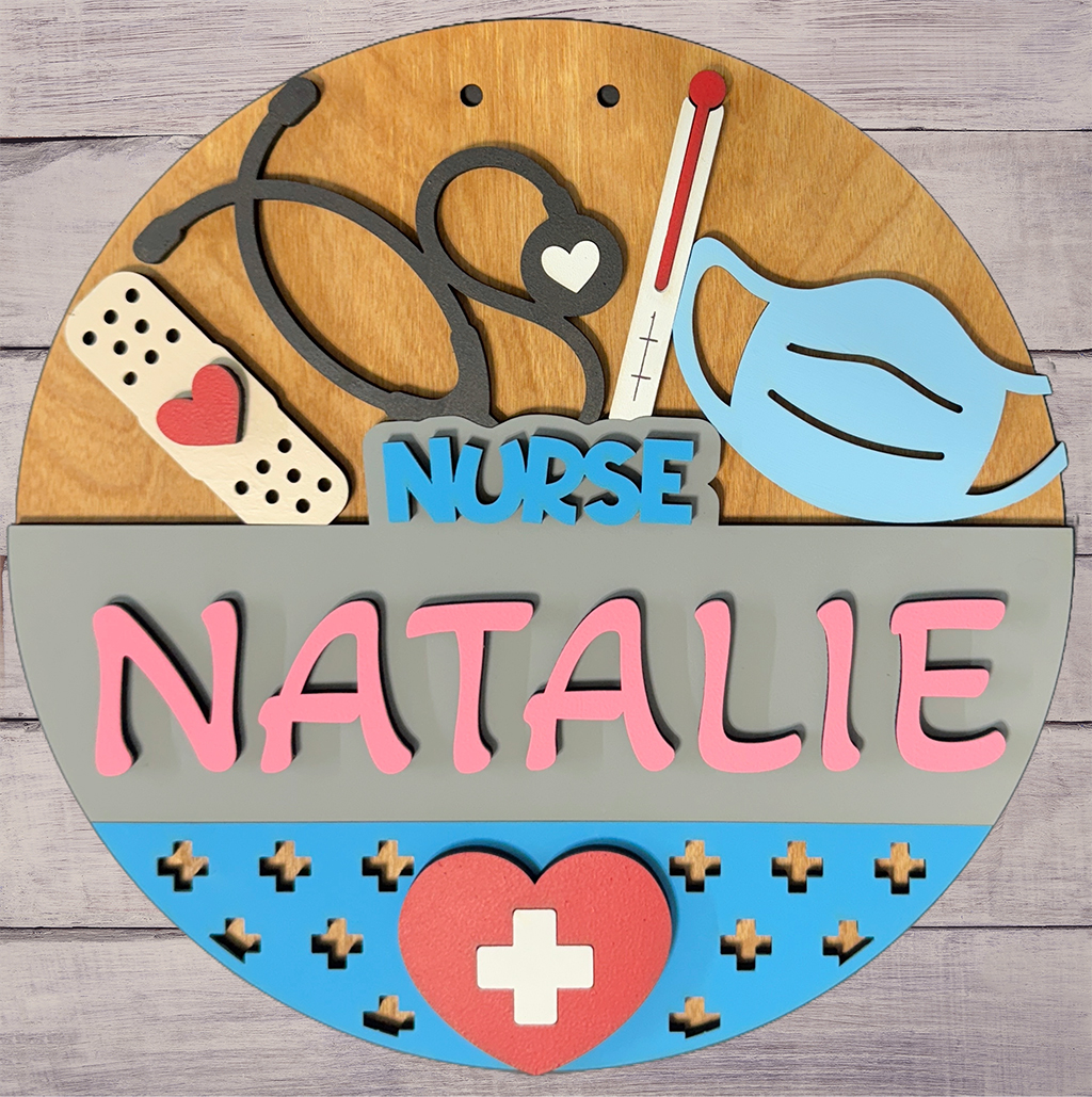 Nurse Sign with Custom Name