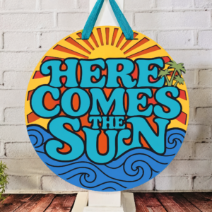 Hanging Here comes the sun