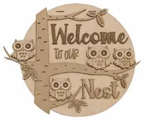 Welcome to my nest MDF