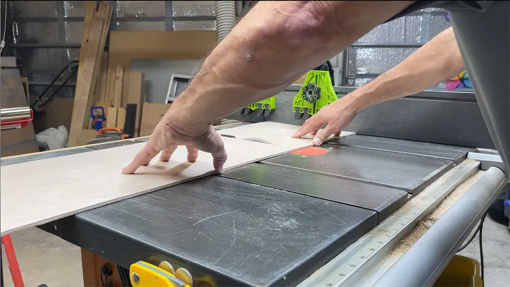 DIY Dadeo working in the shop